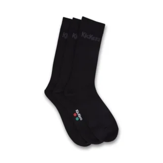 3-pack vardagsstrumpor för vuxna, unisex, svarta 3-pack vardagsstrumpor för vuxna, unisex, svarta