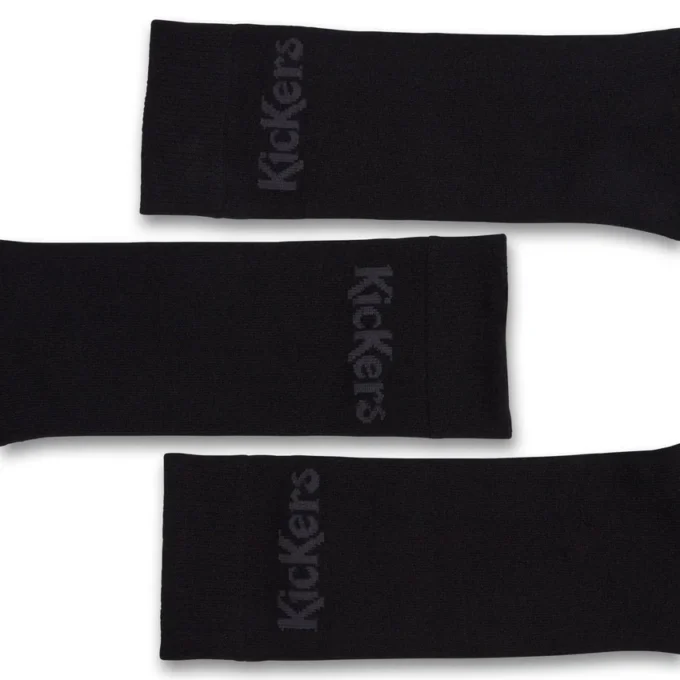 3-pack vardagsstrumpor för vuxna, unisex, svarta 3-pack vardagsstrumpor för vuxna, unisex, svarta