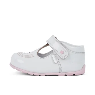 Babies Kick T Galactic Lackläder Vit/Rosa
