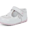 Babies Kick T Galactic Lackläder Vit/Rosa