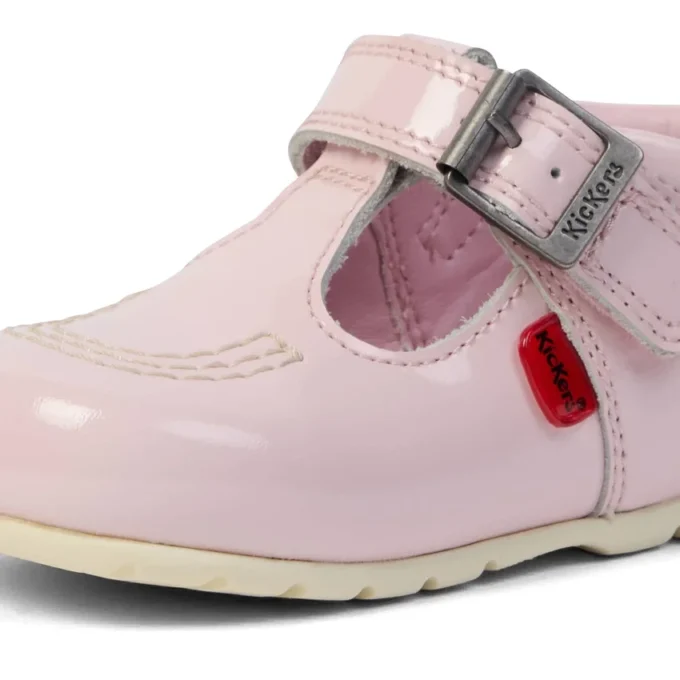 Baby Girl Kick T-Bar Light Pink