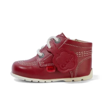 Baby Kick Hi Läder Röd