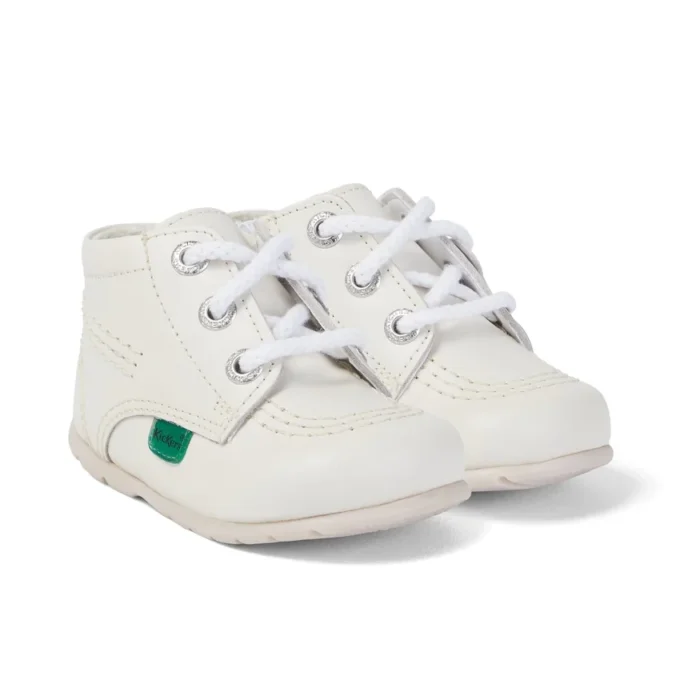 Baby Kick Hi läder vit Baby Kick Hi läder vit