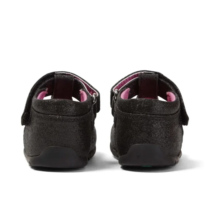 Baby Kick T Glitter Textile Black Baby Kick T Glitter Textile Black