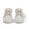 Baby Unisex Kick Hi Glitter Boots White