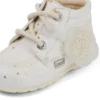 Baby Unisex Kick Hi Glitter Boots White