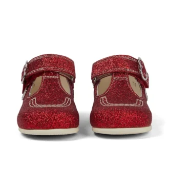 Baby Unisex Kick T Glitter Skor Red