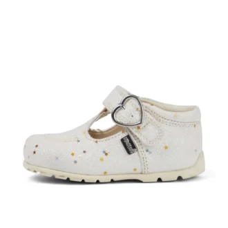 Baby Unisex Kick T Glitter Skor White