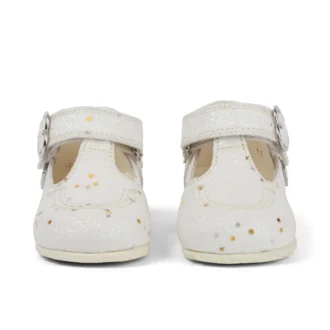 Baby Unisex Kick T Glitter Skor White