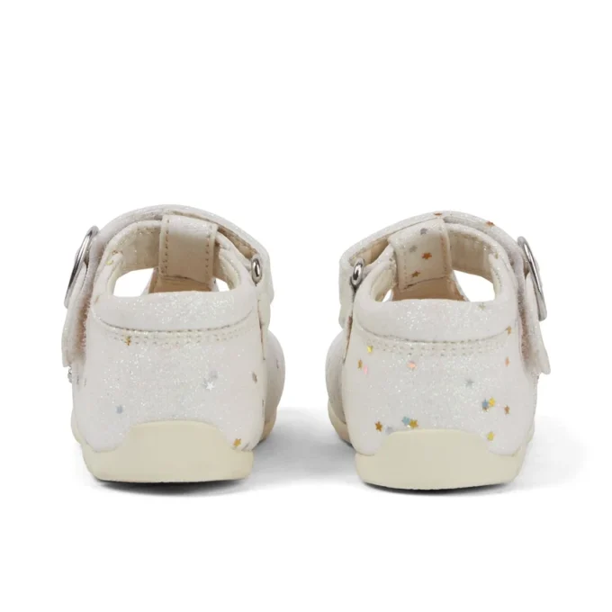 Baby Unisex Kick T Glitter Skor White Baby Unisex Kick T Glitter Skor White