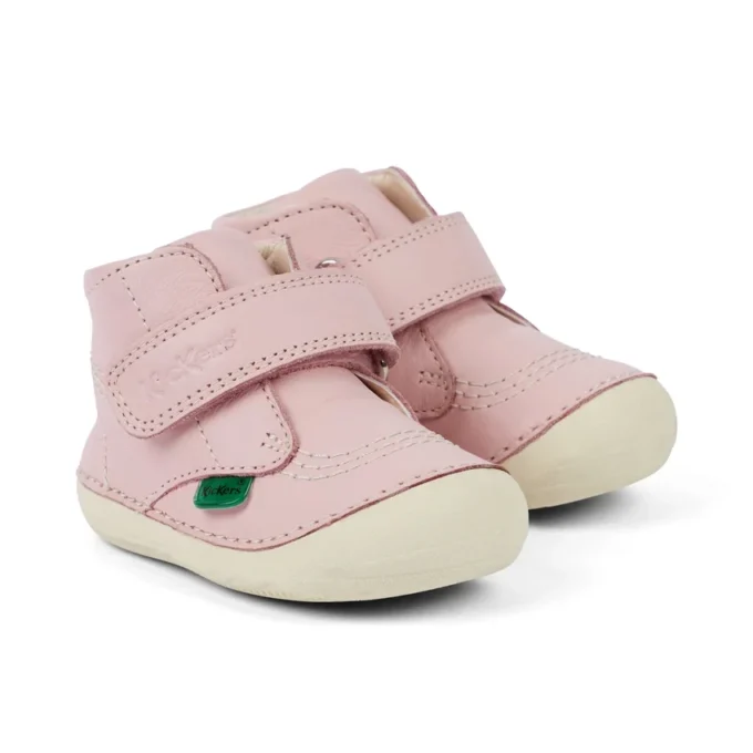 Baby Unisex Softer Hi Baby Läder Ljusrosa