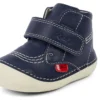 Baby Unisex Softer Hi Baby Läder Marinblå
