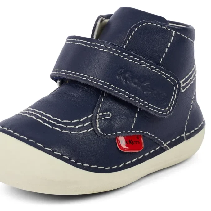 Baby Unisex Softer Hi Baby Läder Marinblå