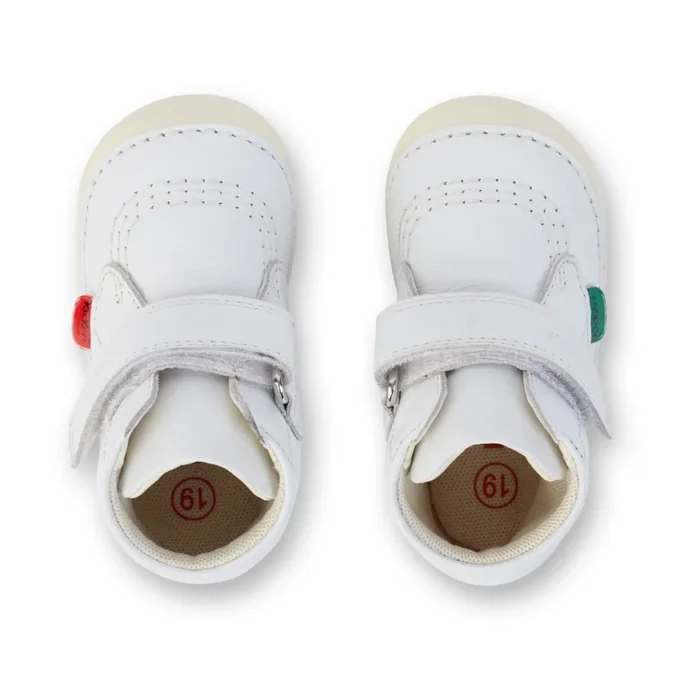 Baby Unisex Softer Hi Baby Läder Vit Baby Unisex Softer Hi Baby Läder Vit