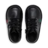 Infant Unisex Kick Hi Zip Läder Svart