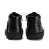 Infant Unisex Kick Hi Zip Läder Svart