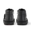 Infant Unisex Kick Hi Zip läderalternativ svart
