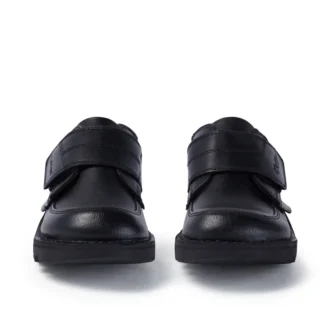Junior Boys Kick Lo Scuff Leather Black