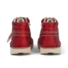 Junior Unisex Kick Hi Glitter Skor Red Junior Unisex Kick Hi Glitter Skor Red