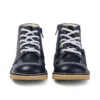 Junior Unisex Kick Hi Zip Läder Marinblå Junior Unisex Kick Hi Zip Läder Marinblå