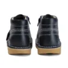 Junior Unisex Kick Hi Zip Läder Marinblå Junior Unisex Kick Hi Zip Läder Marinblå