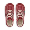 Junior Unisex Kick Hi Zip Läder Röd Junior Unisex Kick Hi Zip Läder Röd