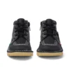 Junior Unisex Kick Hi Zip Läder Svart/Vit Junior Unisex Kick Hi Zip Läder Svart/Vit