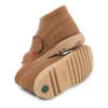 Junior Unisex Kick Hi Zip läder Tan Junior Unisex Kick Hi Zip läder Tan