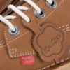 Junior Unisex Kick Hi Zip läder Tan Junior Unisex Kick Hi Zip läder Tan