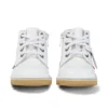 Junior Unisex Kick Hi Zip Läder Vit