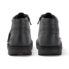 Junior Unisex Kick Hi Zip Läderalternativ Svart Junior Unisex Kick Hi Zip Läderalternativ Svart