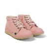 Junior Unisex Kick Hi Zip Nubuck Ljusrosa Junior Unisex Kick Hi Zip Nubuck Ljusrosa