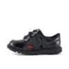 Junior Unisex Kick Lo Lackläder Svart Junior Unisex Kick Lo Lackläder Svart