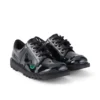 Junior Unisex Kick Lo Lackläder Svart Junior Unisex Kick Lo Lackläder Svart