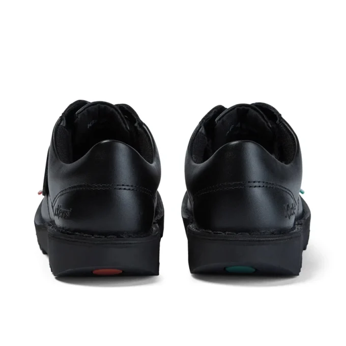 Junior Unisex Kick Lo Läder Svart Junior Unisex Kick Lo Läder Svart