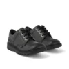 Junior Unisex Kick Lo läderalternativ svart Junior Unisex Kick Lo läderalternativ svart