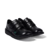 Junior Unisex Kick Lo Twin Vel Läder Svart Junior Unisex Kick Lo Twin Vel Läder Svart