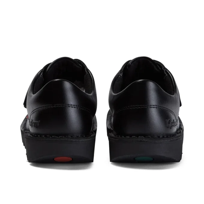 Junior Unisex Kick Lo Twin Vel Läder Svart Junior Unisex Kick Lo Twin Vel Läder Svart