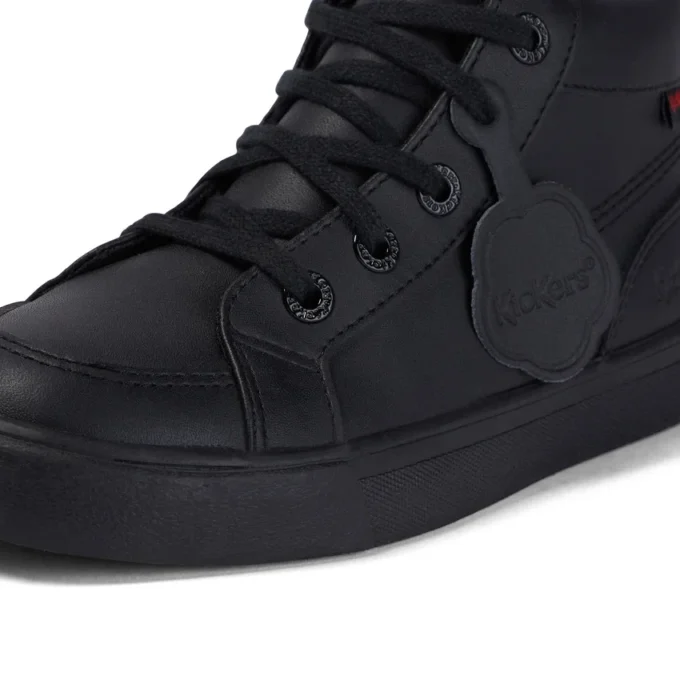 Junior Unisex Tovni Hi Läder Svart Junior Unisex Tovni Hi Läder Svart