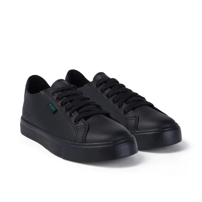 Junior Unisex Tovni Lacer läder svart Junior Unisex Tovni Lacer läder svart