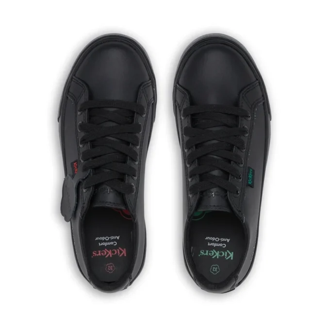 Junior Unisex Tovni Lacer läder svart Junior Unisex Tovni Lacer läder svart