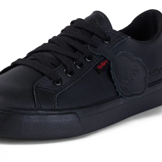 Junior Unisex Tovni Lacer läder svart Junior Unisex Tovni Lacer läder svart