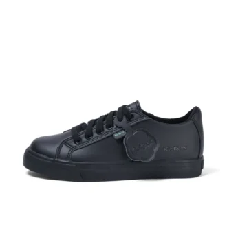 Junior Unisex Tovni Lacer läderalternativ svart