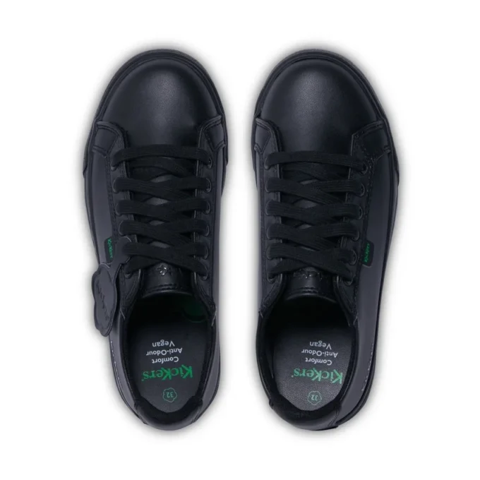 Junior Unisex Tovni Lacer läderalternativ svart Junior Unisex Tovni Lacer läderalternativ svart
