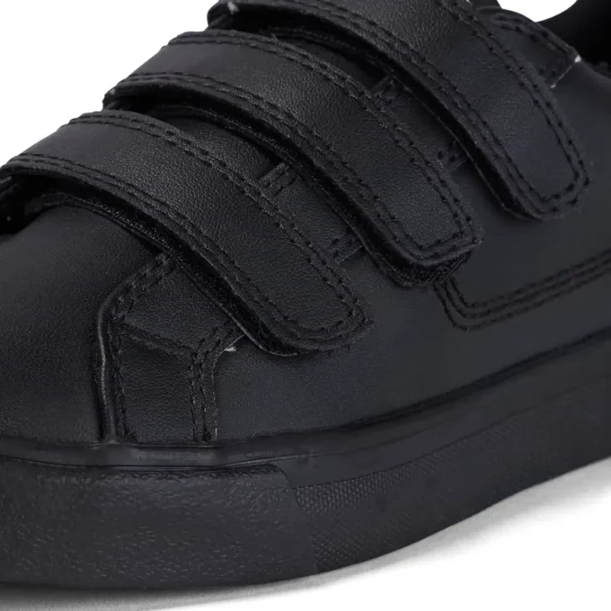 Junior Unisex Tovni Trip Läder Svart Junior Unisex Tovni Trip Läder Svart