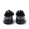 Juniorflickor Lachly MJ Brogue lackläder svart Juniorflickor Lachly MJ Brogue lackläder svart