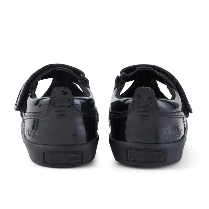 Kariko T-Strap i lackläder, svart, för små flickor Kariko T-Strap i lackläder, svart, för små flickor