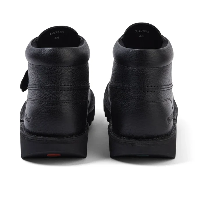Kick Boot Tumble i svart läder för vuxna, unisex Kick Boot Tumble i svart läder för vuxna, unisex