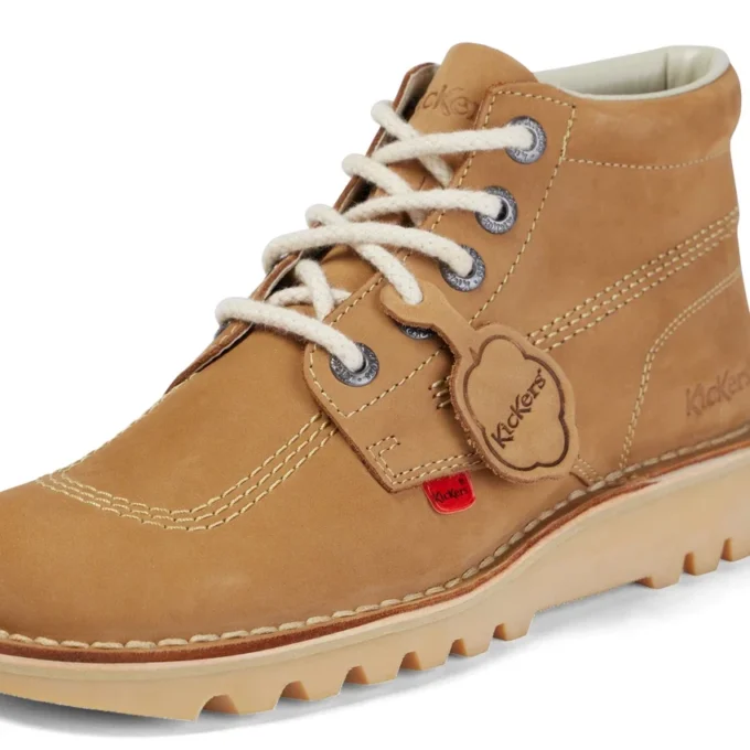 Kick Hi för vuxna män, nubuck, beige