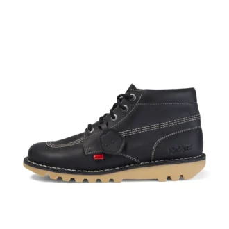 Kick Hi för vuxna, unisex, svart/vit Kick Hi för vuxna, unisex, svart/vit